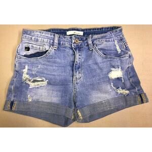 KanCan Jean Stretch Shorts Womens 9/28